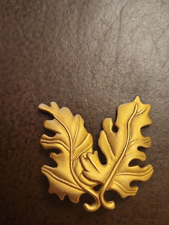 Danecraft Jewelry - Gold-Tone Oak Leaf Pin Brooch